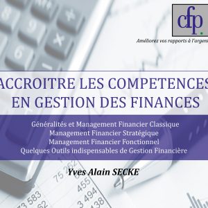 livre accroitre compétence gestion finance CFP yaoundé